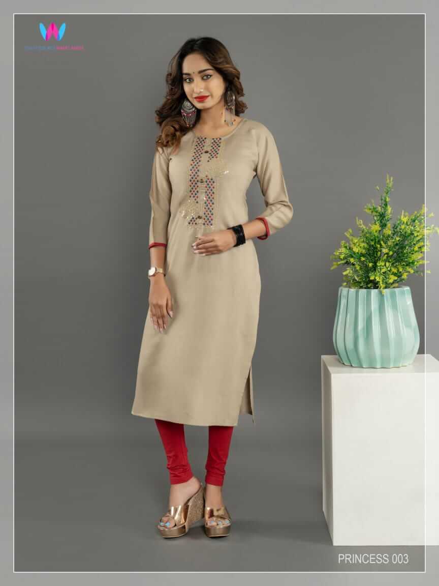 Womens Hanger Princess Vol 1 Embroidery Kurti collection 2