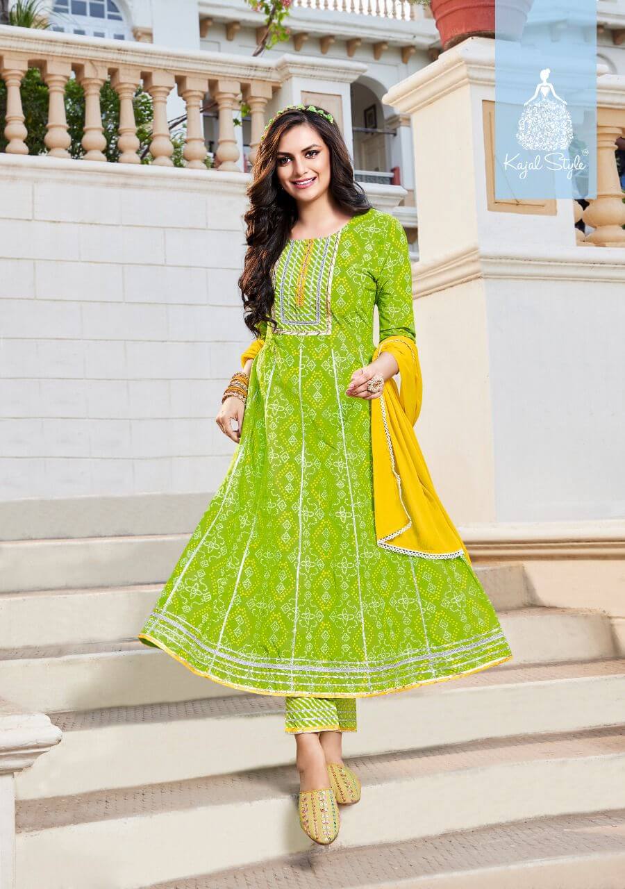 Kajal Style Glam Look Vol 1 Cotton Salwar Kameez collection 18