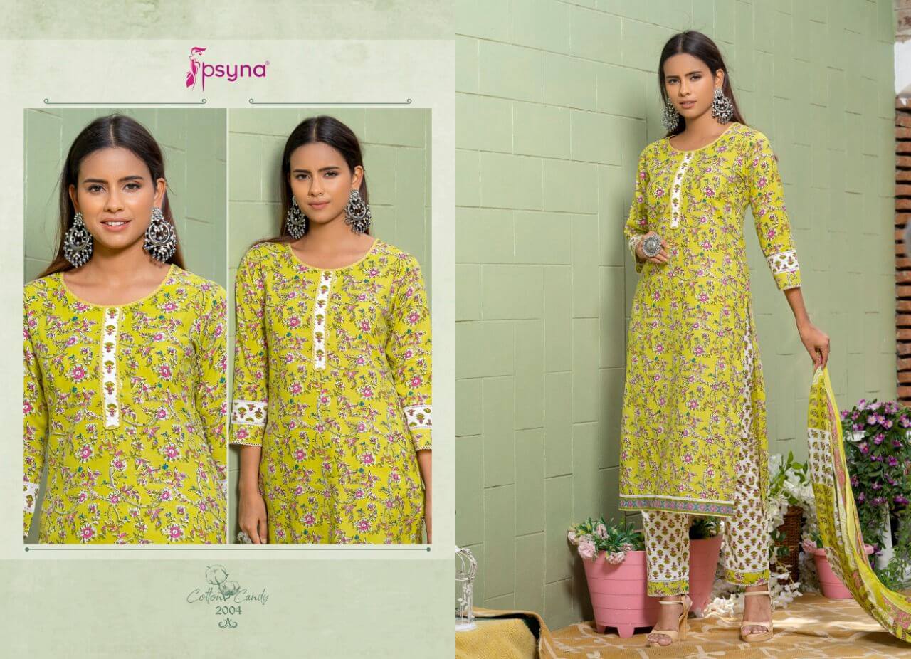 Psyna Cotton Candy vol 2 Cotton Salwar Kameez collection 4