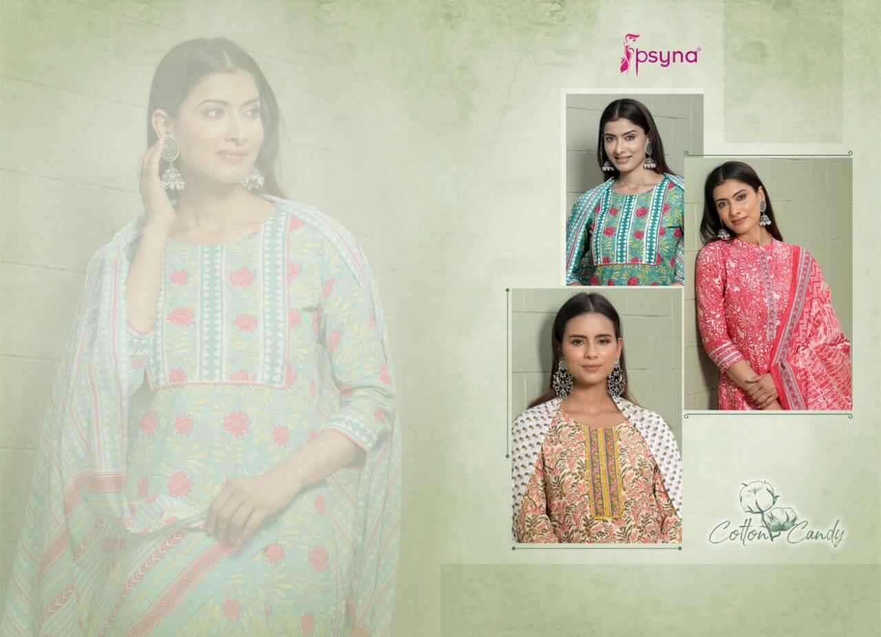 Psyna Cotton Candy vol 2 Cotton Salwar Kameez collection 10