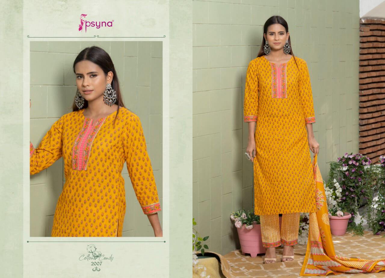 Psyna Cotton Candy vol 2 Cotton Salwar Kameez collection 6