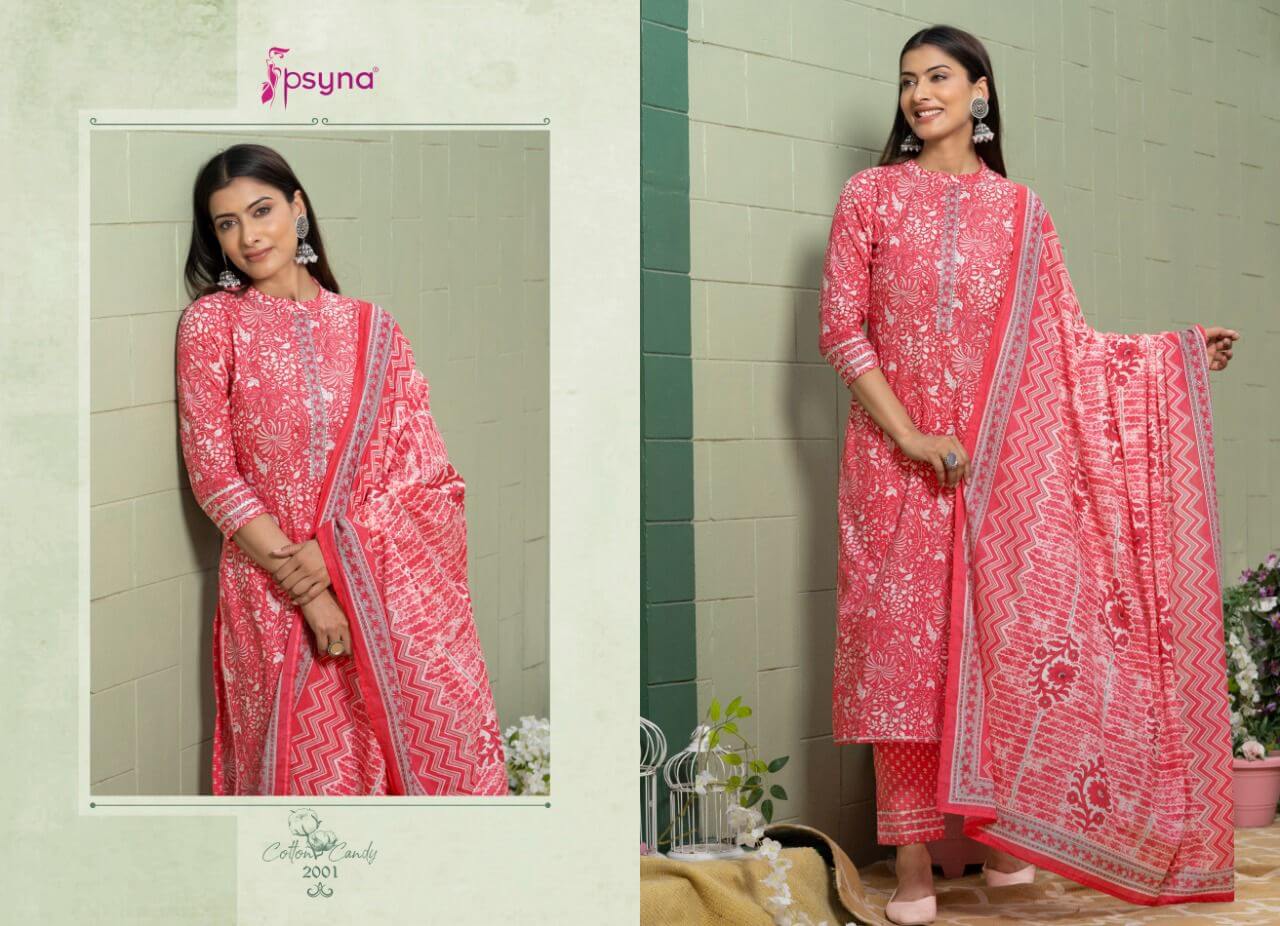 Psyna Cotton Candy vol 2 Cotton Salwar Kameez collection 9