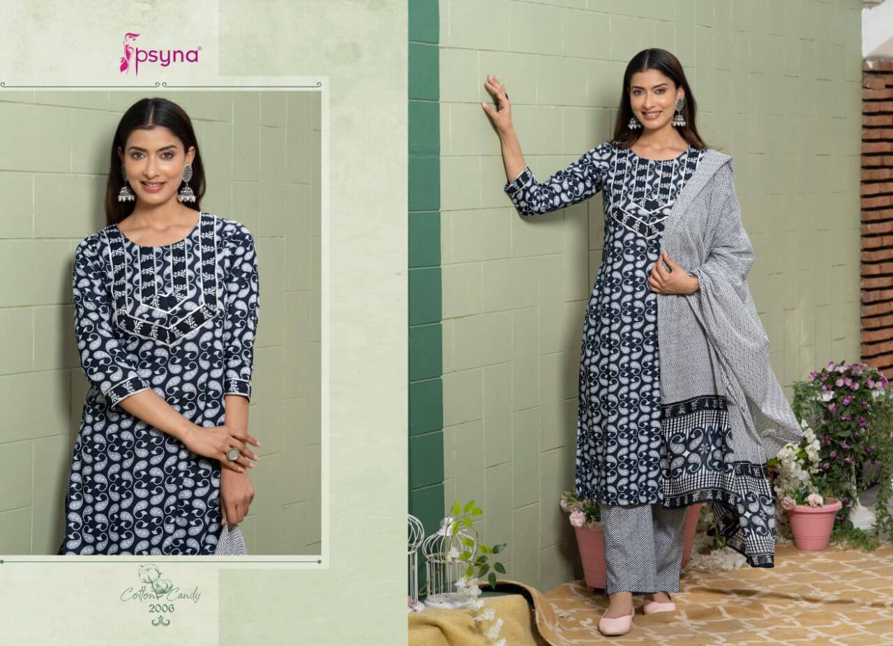 Psyna Cotton Candy vol 2 Cotton Salwar Kameez collection 5