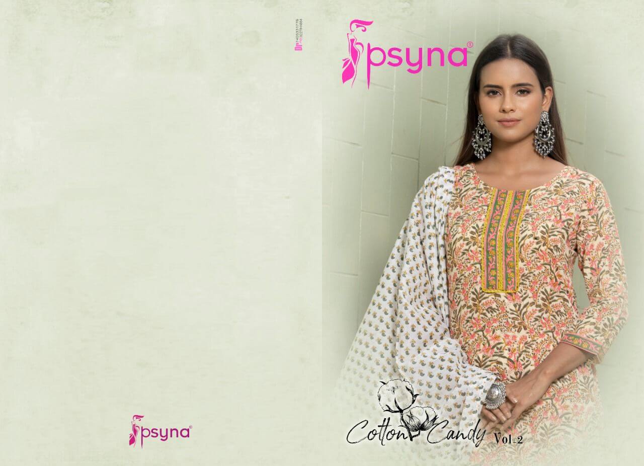 Psyna Cotton Candy vol 2 Cotton Salwar Kameez collection 11