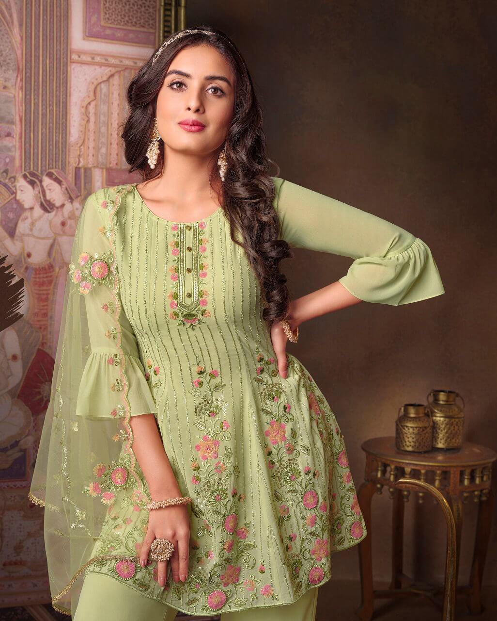 Lily and Lali Arizona Designer Wedding Party Salwar Suits collection 7