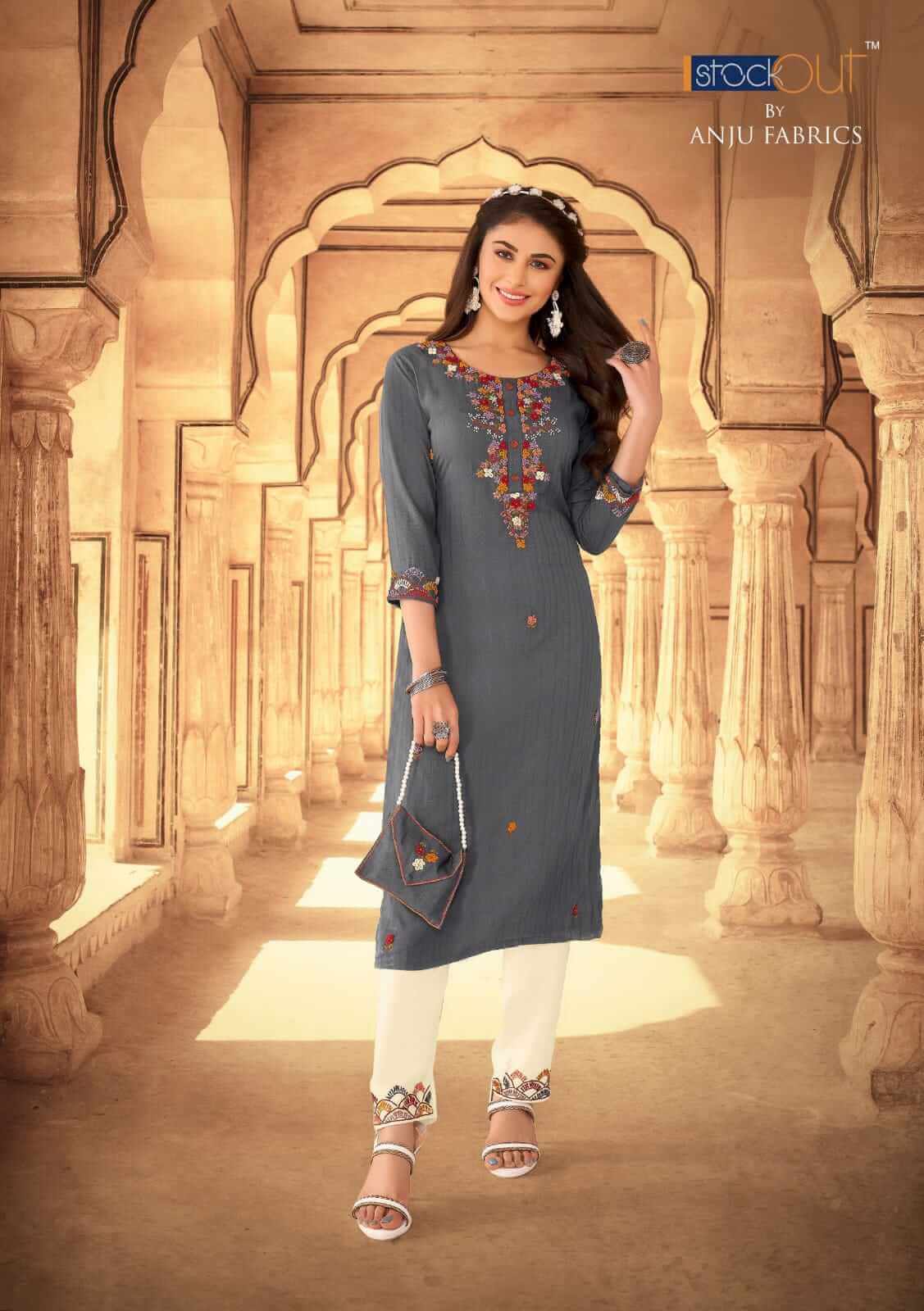 Af Real Touch Vol 2 Kurtis With Bottom collection 6