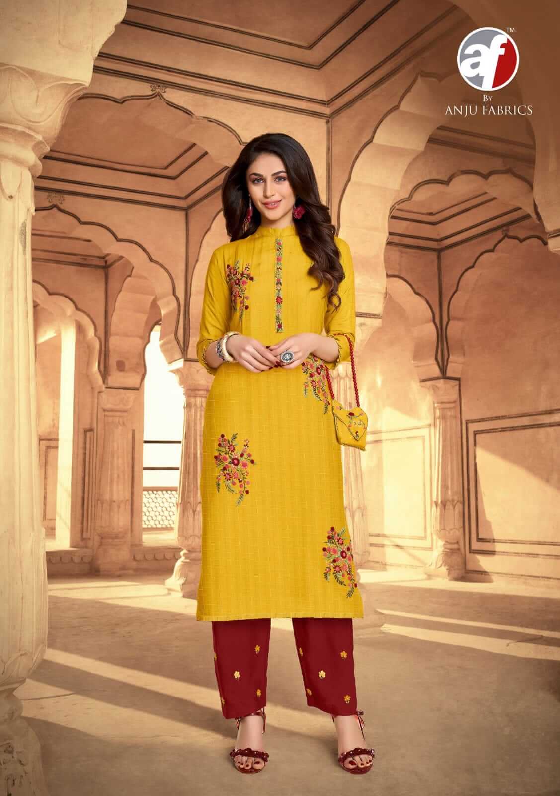 Af Real Touch Vol 2 Kurtis With Bottom collection 9