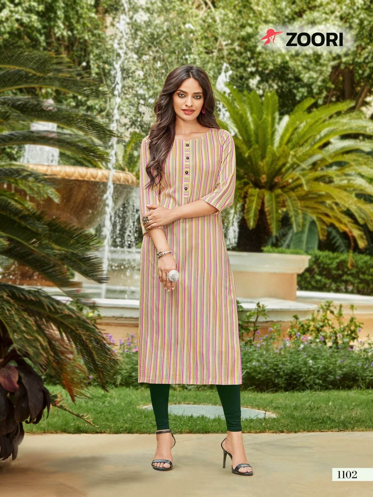 Zoori Akshara Vol 17 Casual Wear Kurti Catalog collection 5