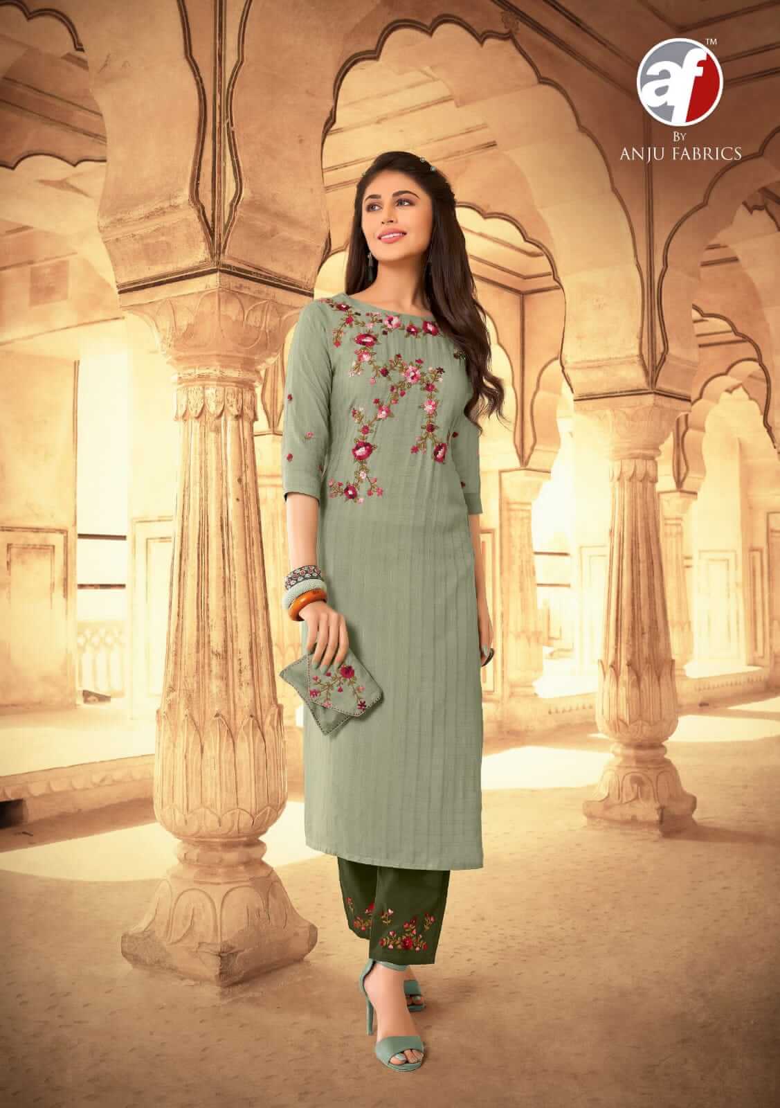 Af Real Touch Vol 2 Kurtis With Bottom collection 8