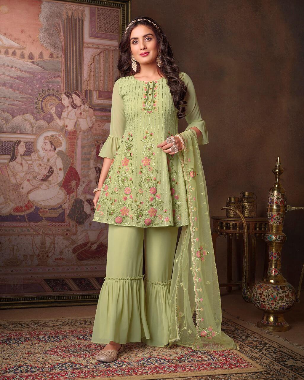 Lily and Lali Arizona Designer Wedding Party Salwar Suits collection 3