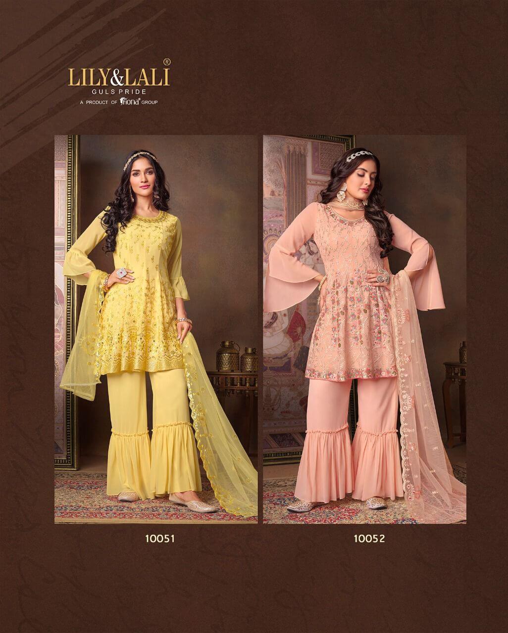 Lily and Lali Arizona Designer Wedding Party Salwar Suits collection 1