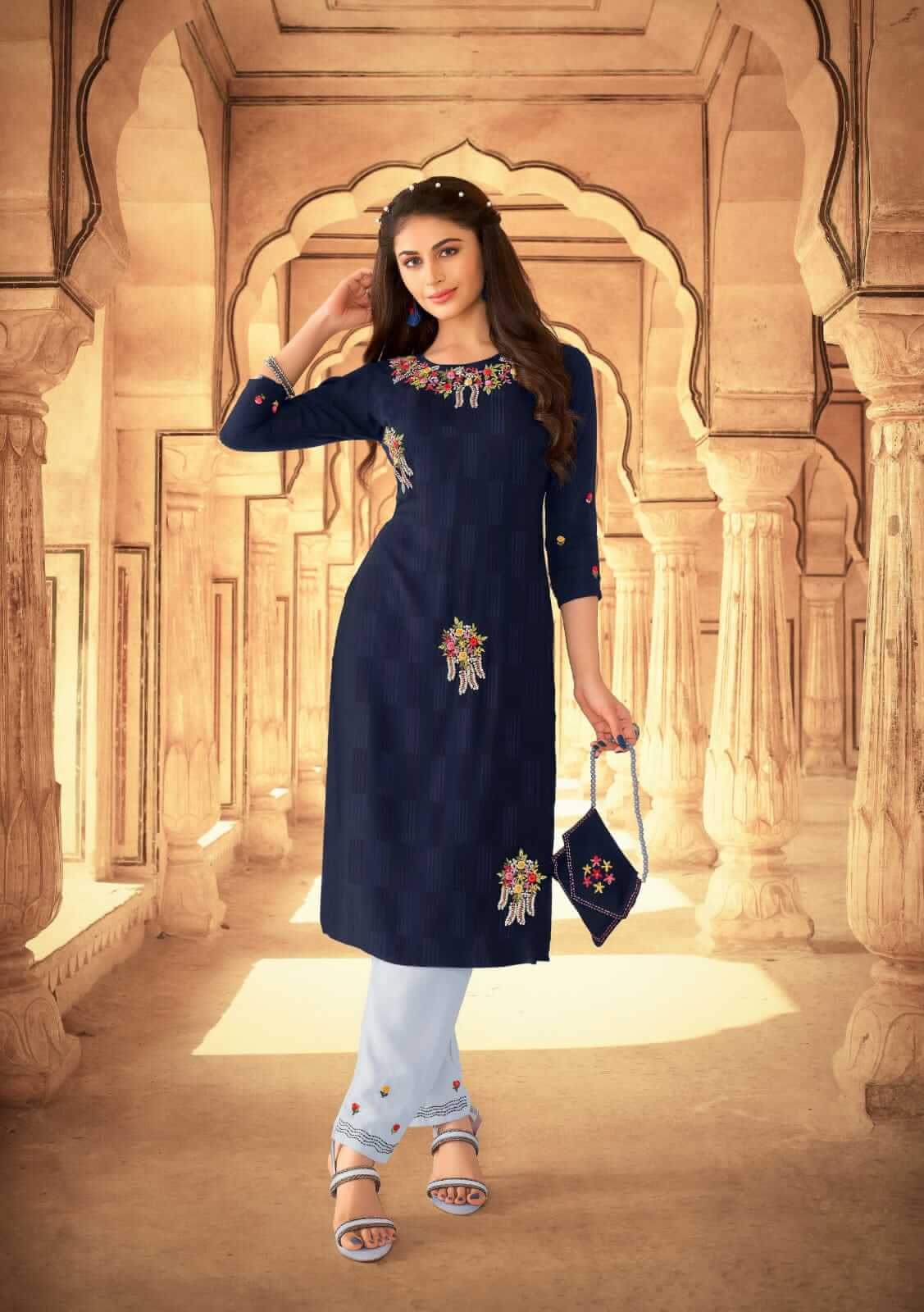 Af Real Touch Vol 2 Kurtis With Bottom collection 10