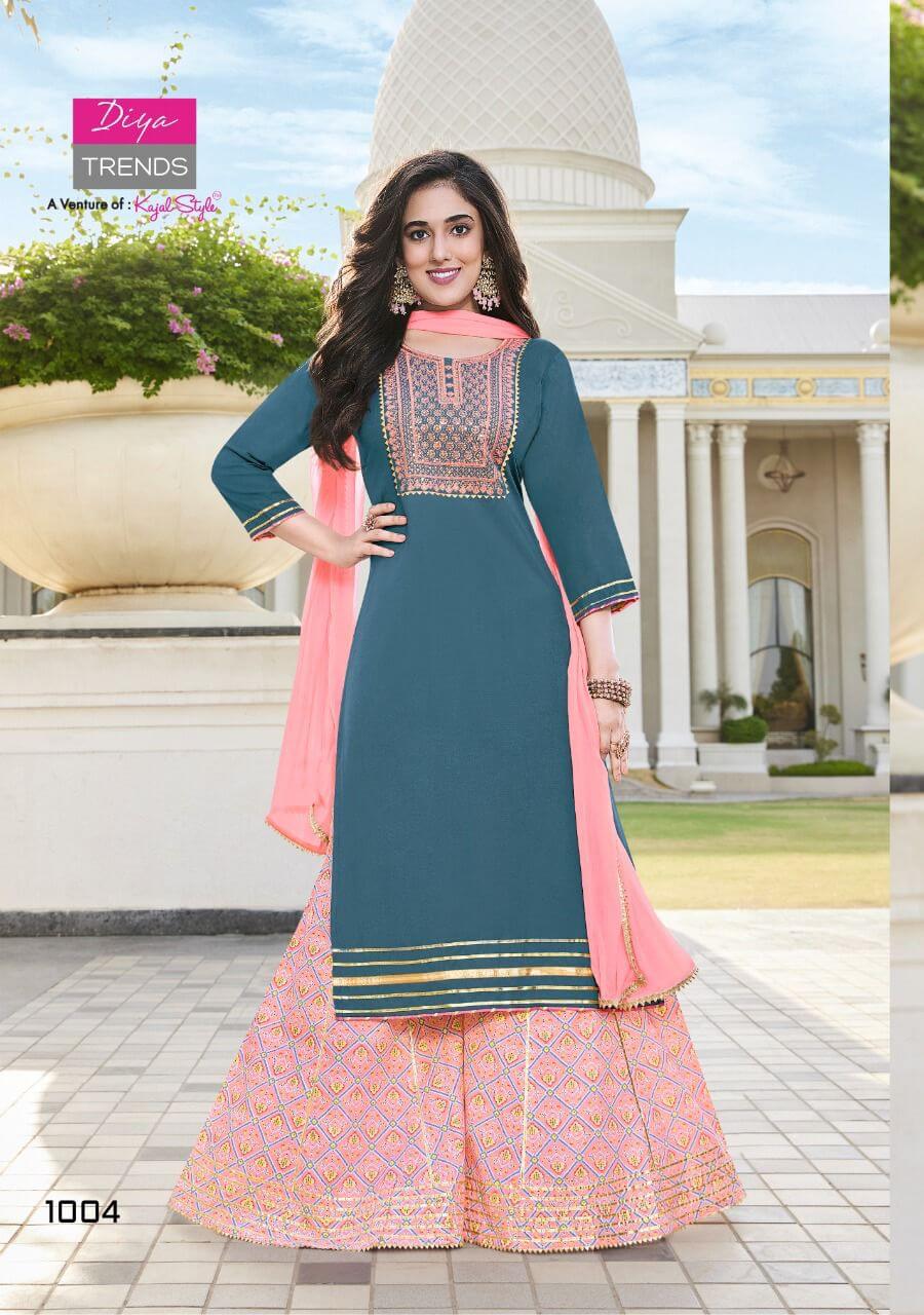 Diya Trends Swag vol 1 Embroidery Salwar Kameez Catalog collection 3