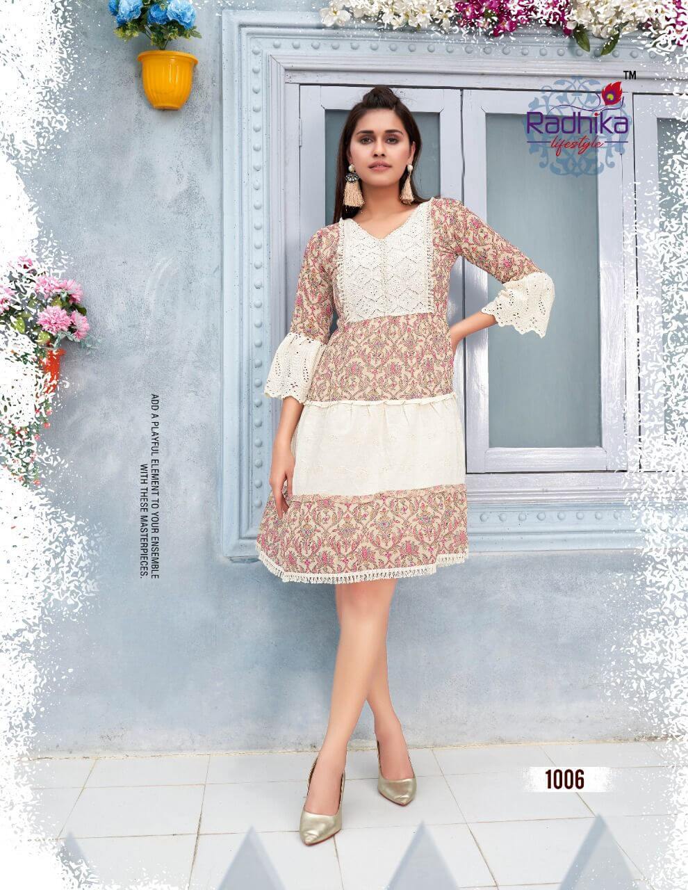 Radhika Lifestyle Pankh Vol 1 One Piece Dress collection 7