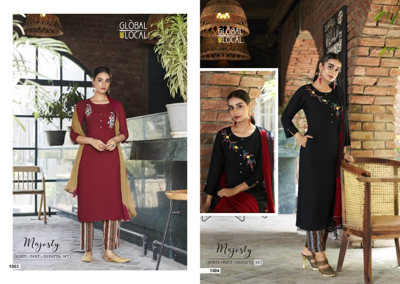 Global Local Majesty Readymade Dress Catalog collection 1