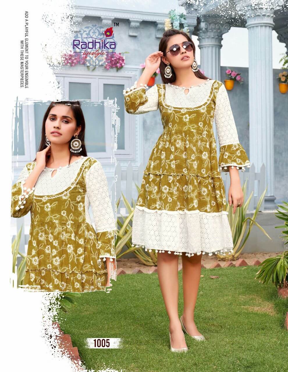 Radhika Lifestyle Pankh Vol 1 One Piece Dress collection 3