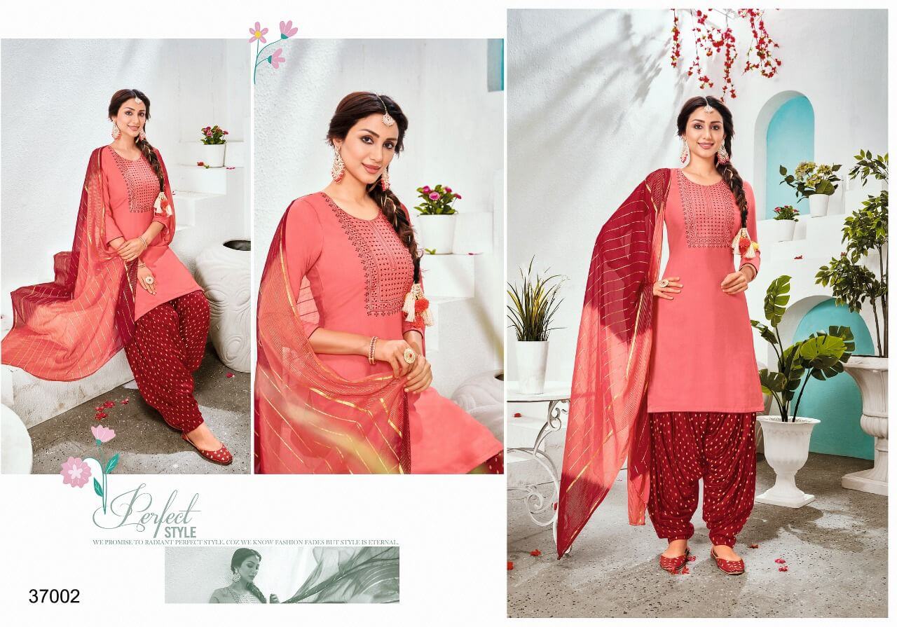 Jecord Patiyala Vol 3 Embroidery Salwar Kameez collection 9