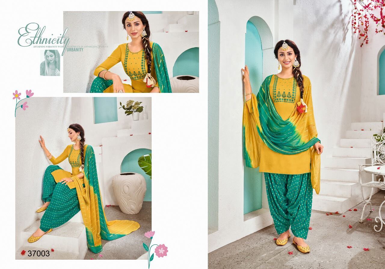 Jecord Patiyala Vol 3 Embroidery Salwar Kameez collection 7