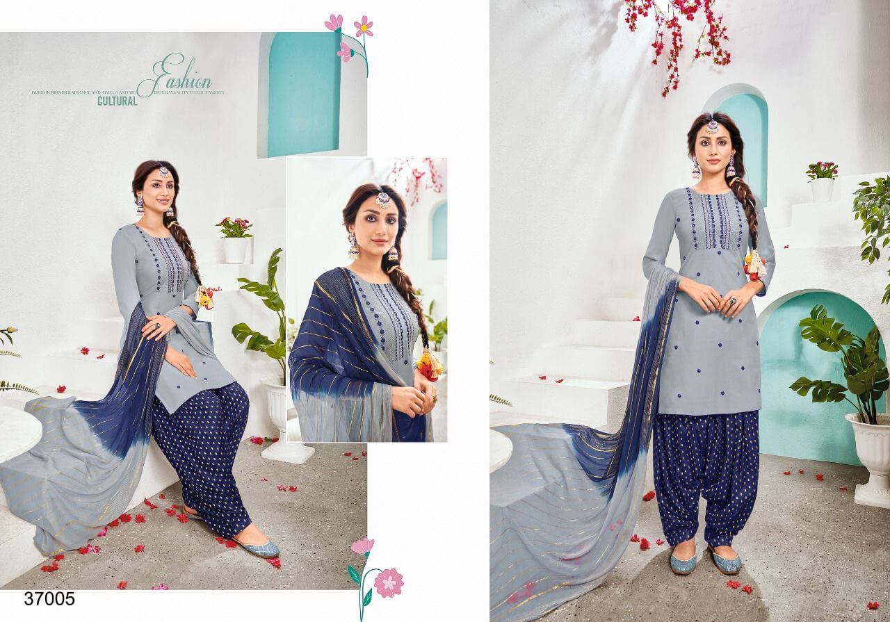 Jecord Patiyala Vol 3 Embroidery Salwar Kameez collection 5