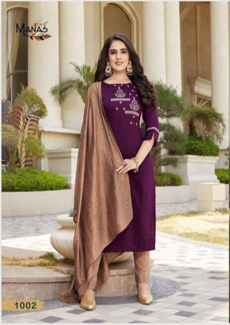 Manas Fab Sparkle Churidar Salwar Suits collection 6