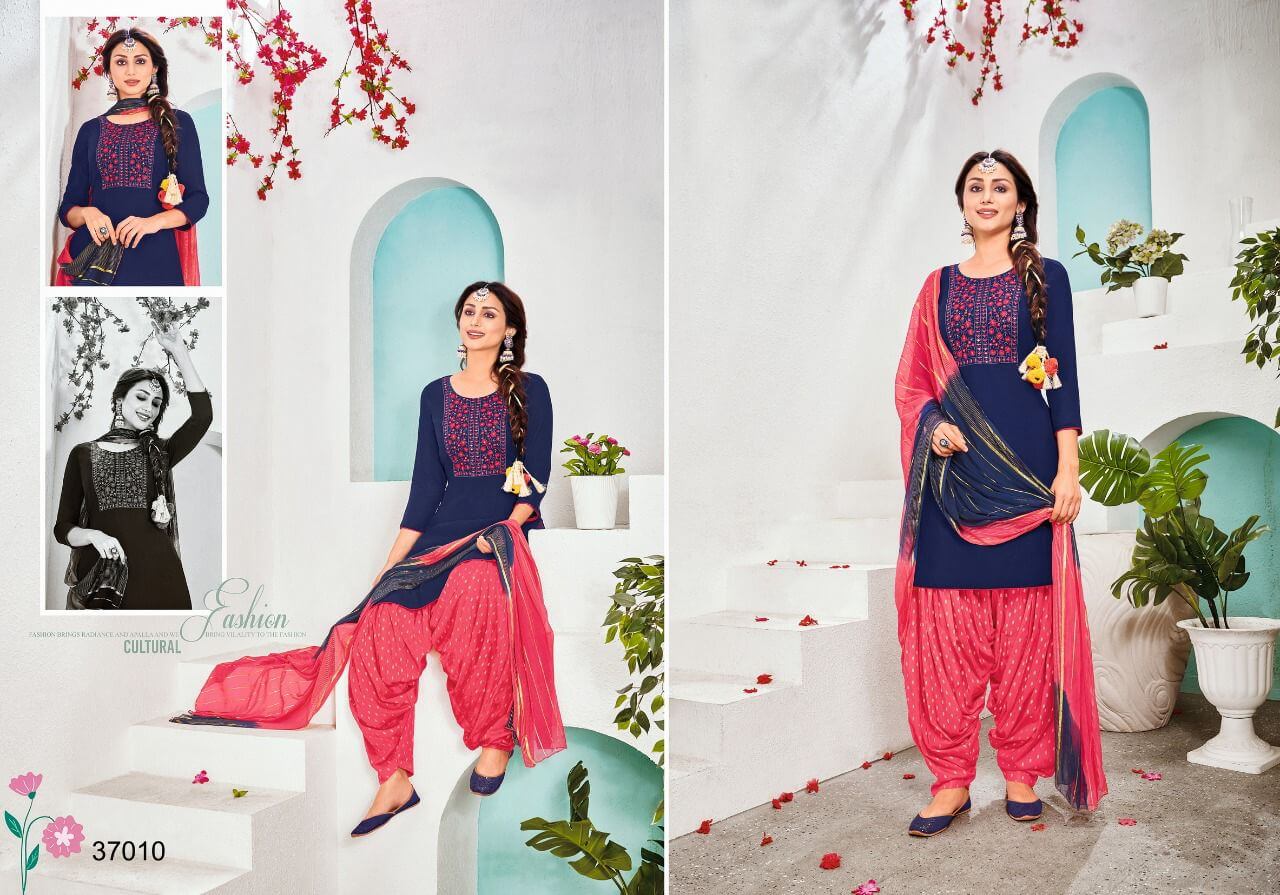 Jecord Patiyala Vol 3 Embroidery Salwar Kameez collection 8