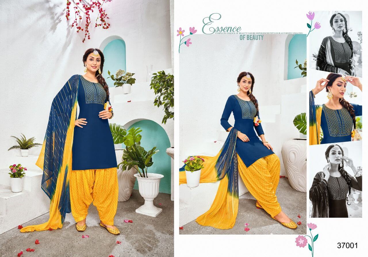 Jecord Patiyala Vol 3 Embroidery Salwar Kameez collection 10