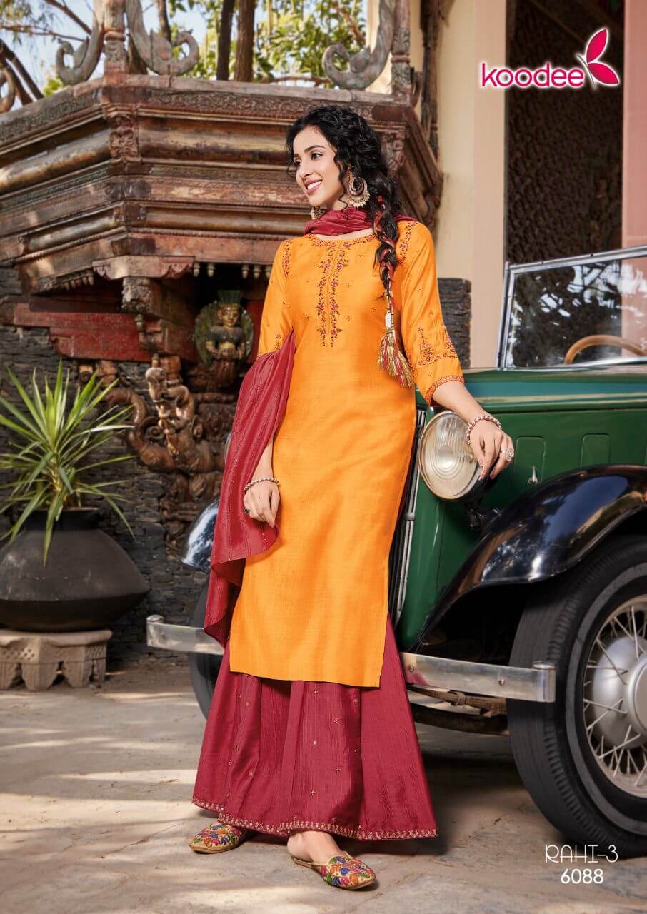 Koodee Rahi Vol 3 Embroidery Salwar Kameez collection 4