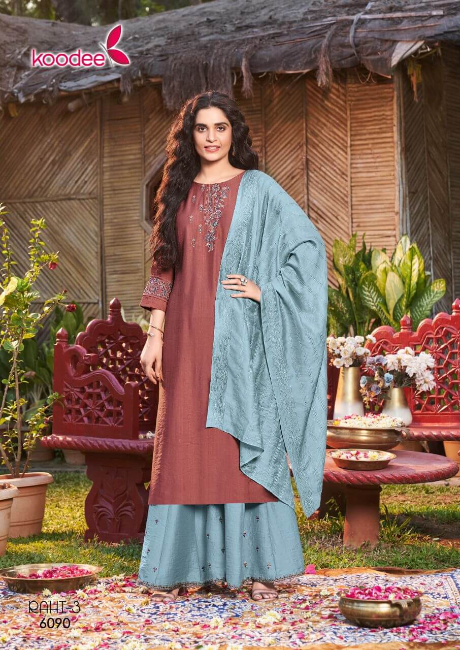 Koodee Rahi Vol 3 Embroidery Salwar Kameez collection 7