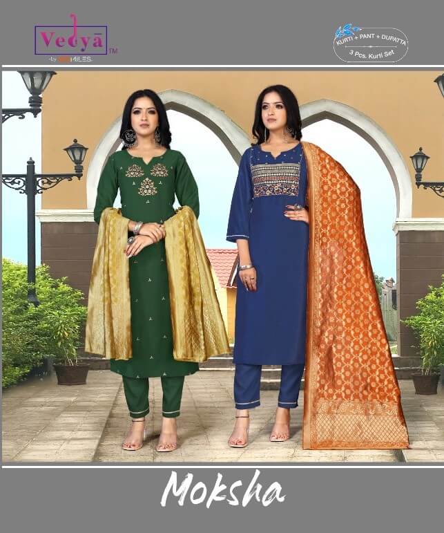 Vedya Moksh Churidar Salwar Suits collection 1