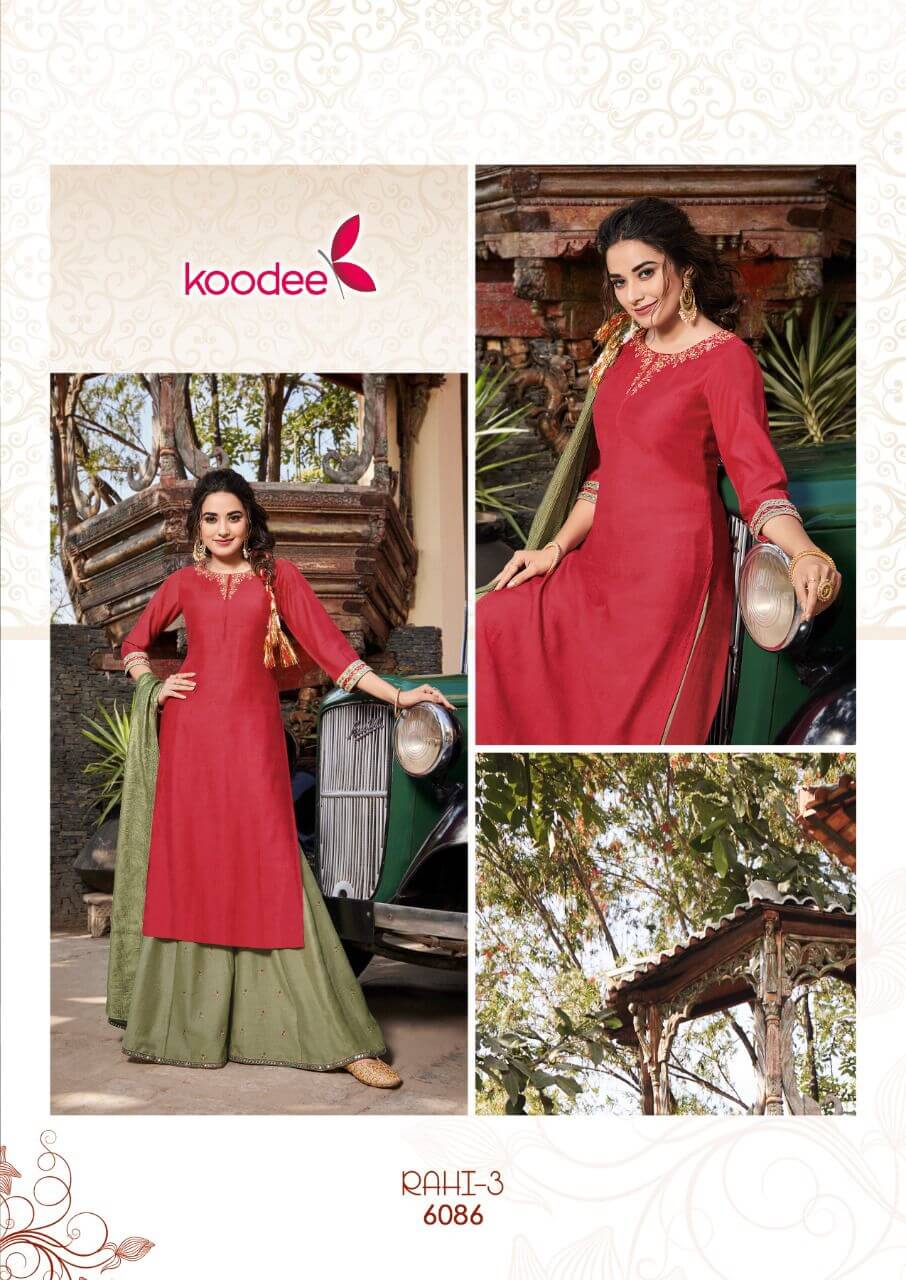 Koodee Rahi Vol 3 Embroidery Salwar Kameez collection 8