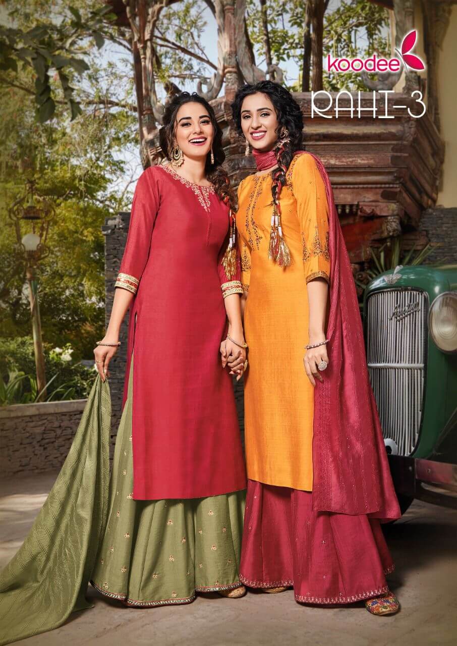 Koodee Rahi Vol 3 Embroidery Salwar Kameez collection 1