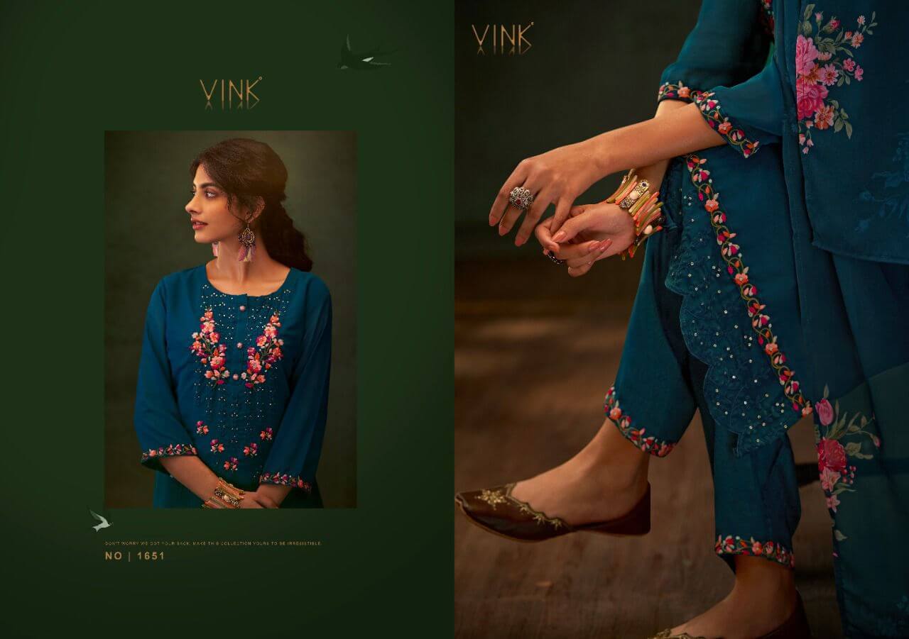 Vink Phulkari Designer Wedding Party Salwar Suits collection 4