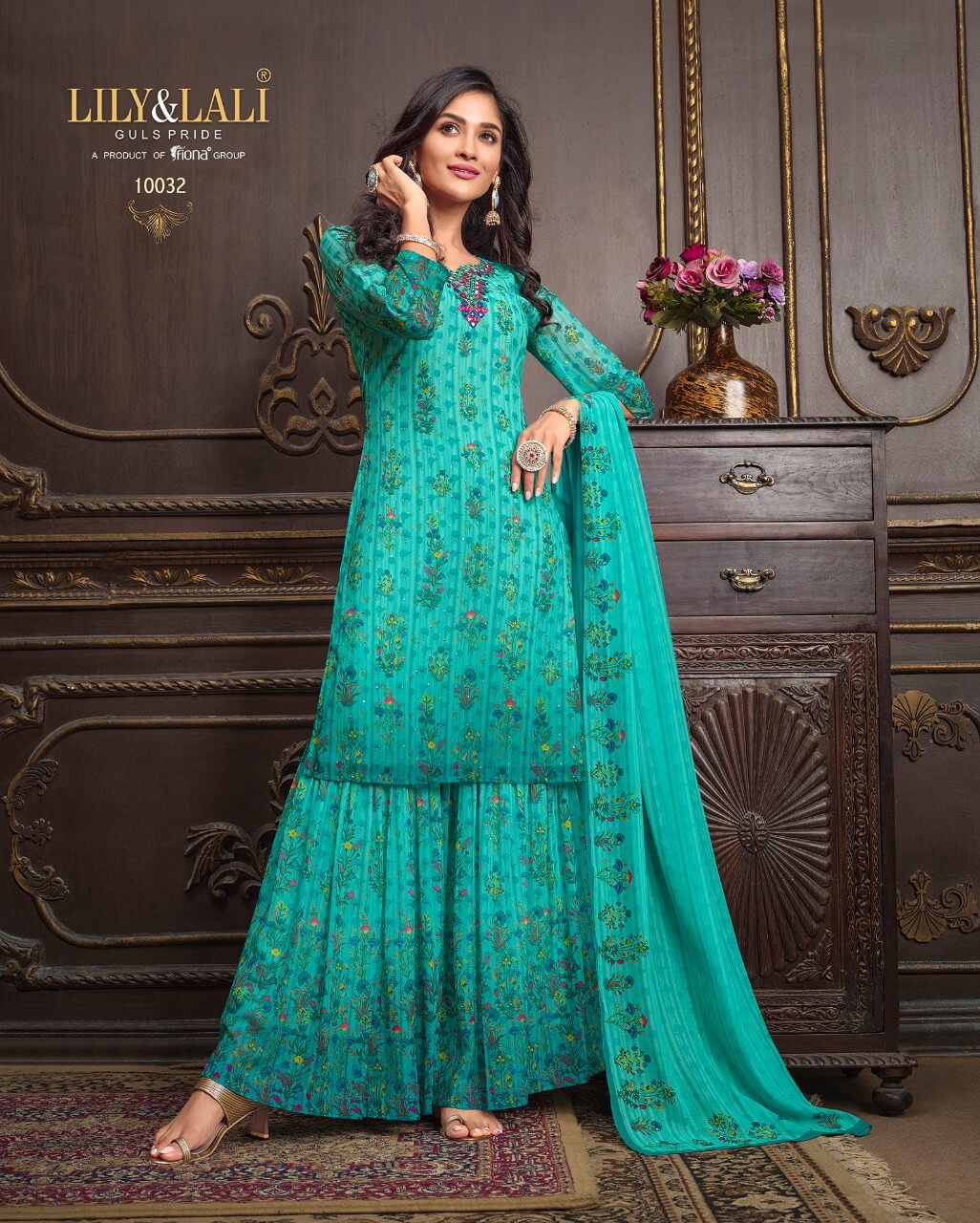 Lily And Lali Florence Printed Salwar Kameez collection 1