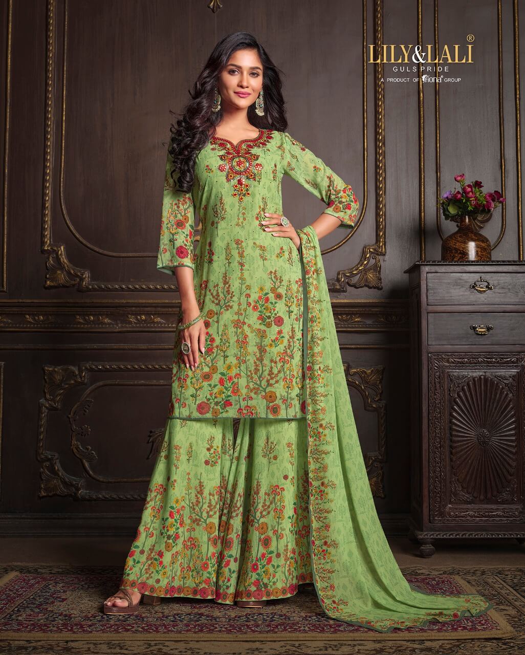 Lily And Lali Florence Printed Salwar Kameez collection 12