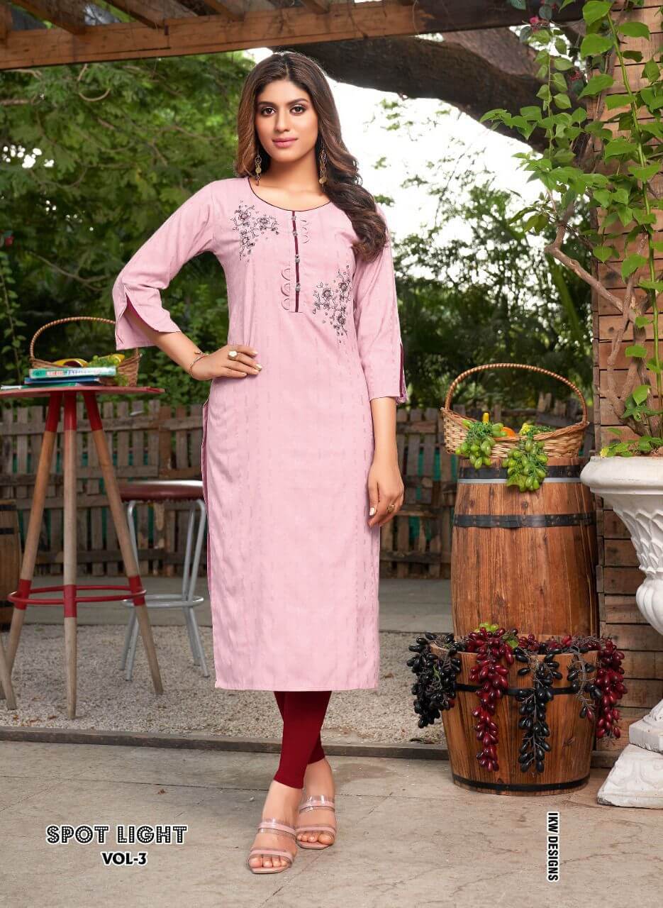 IKW Spotlight Vol 3 Casual Wear Kurti collection 5