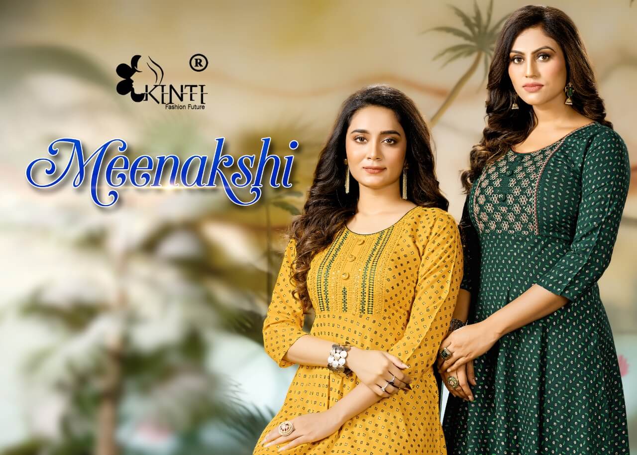 Kinti Meenakshi Anarkali Kurti collection 9