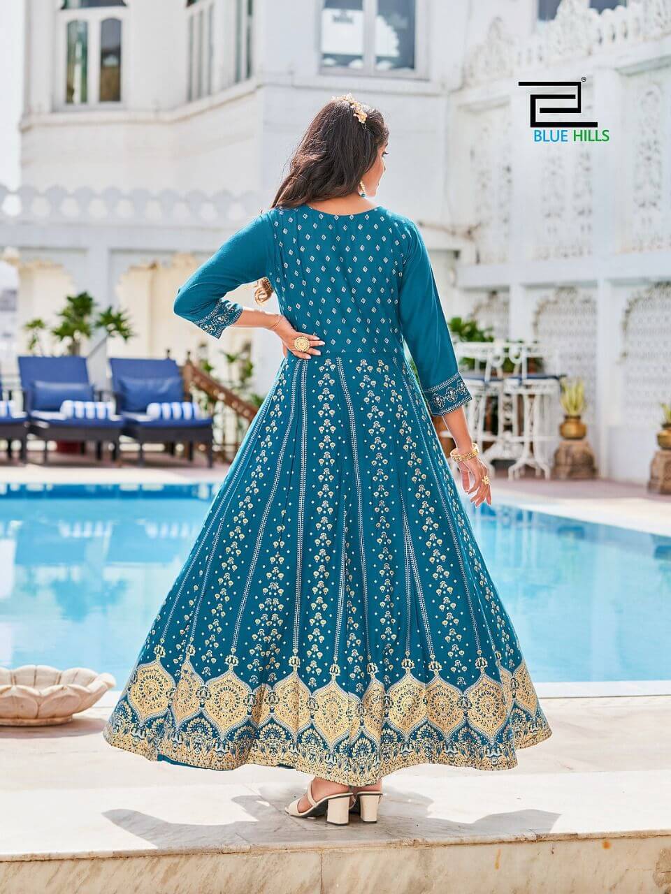 Blue Hills Hotness Anarkali Kurti collection 6