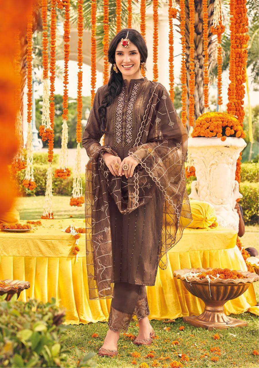 Kalki Haldi Mahendi Vol 4 Churidar Salwar Suits collection 2