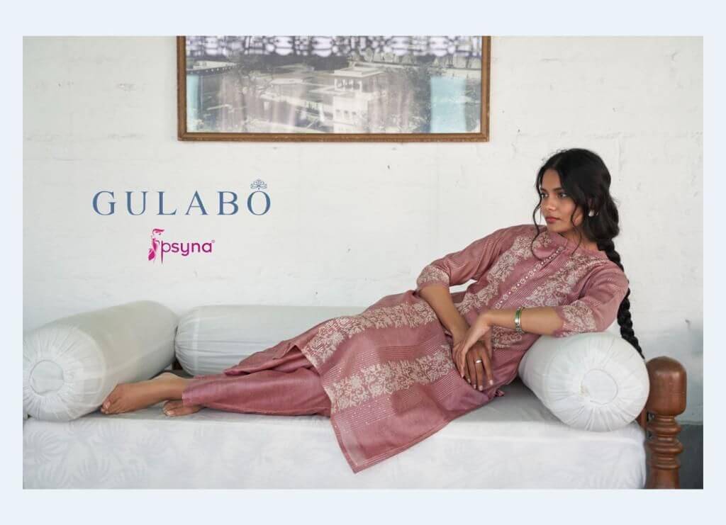 Psyna Gulabo Kurtis with bottom collection 9