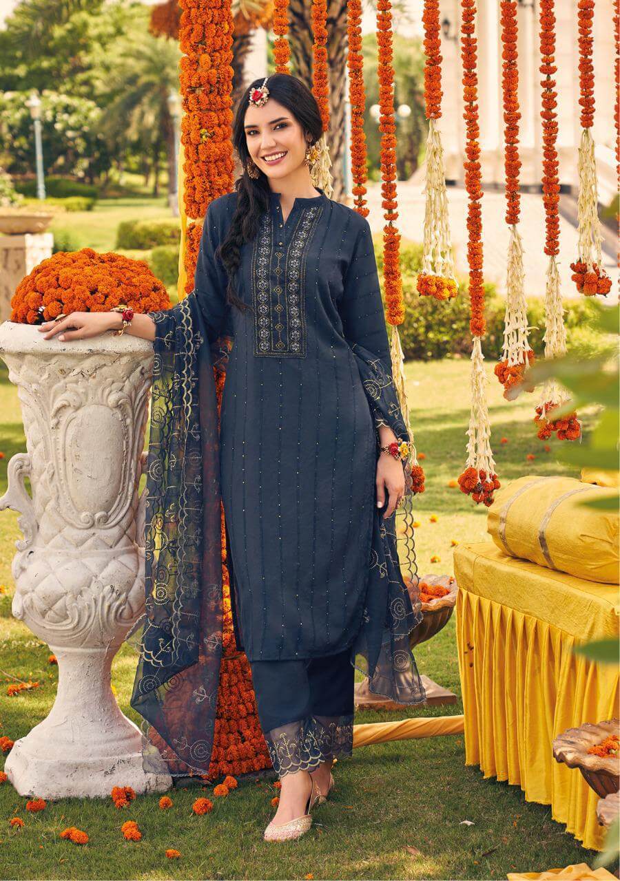 Kalki Haldi Mahendi Vol 4 Churidar Salwar Suits collection 1