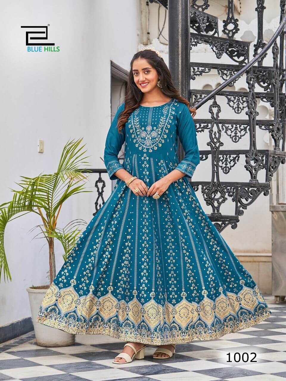 Blue Hills Hotness Anarkali Kurti collection 4