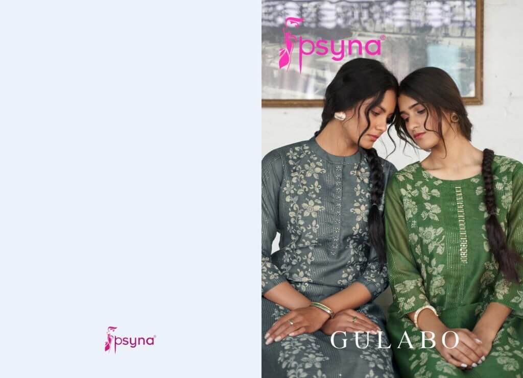 Psyna Gulabo Kurtis with bottom collection 2