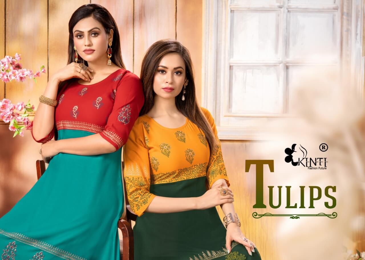 Kinti Tulip A Line Kurti collection 9