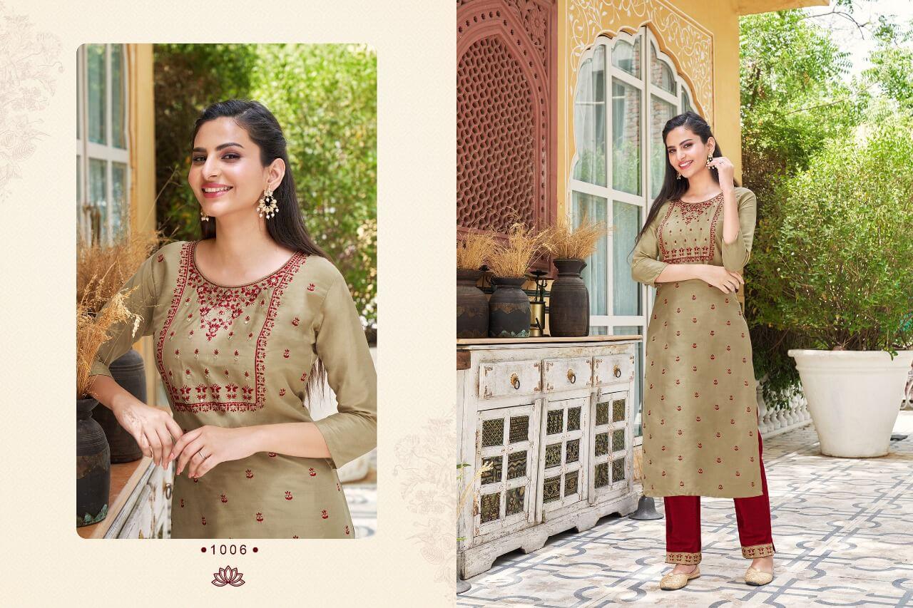 Artio Gangor vol 2 Kurtis with Bottom collection 9