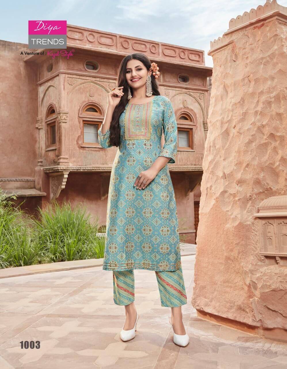 Diya Trends Goldy vol 1 Kurtis With Bottom Catalog collection 6