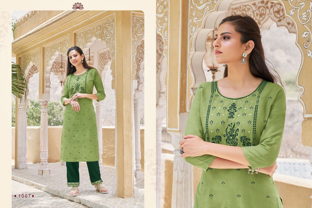 Artio Gangor vol 2 Kurtis with Bottom collection 6