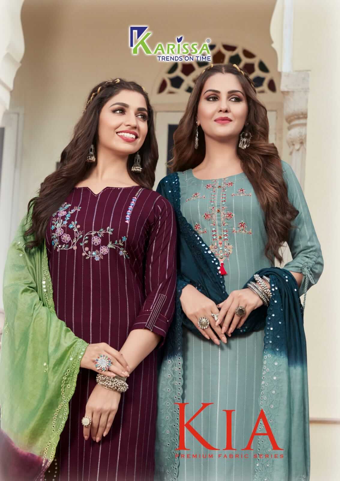 Karissa Kia Embroidery Salwar Kameez Catalog collection 7