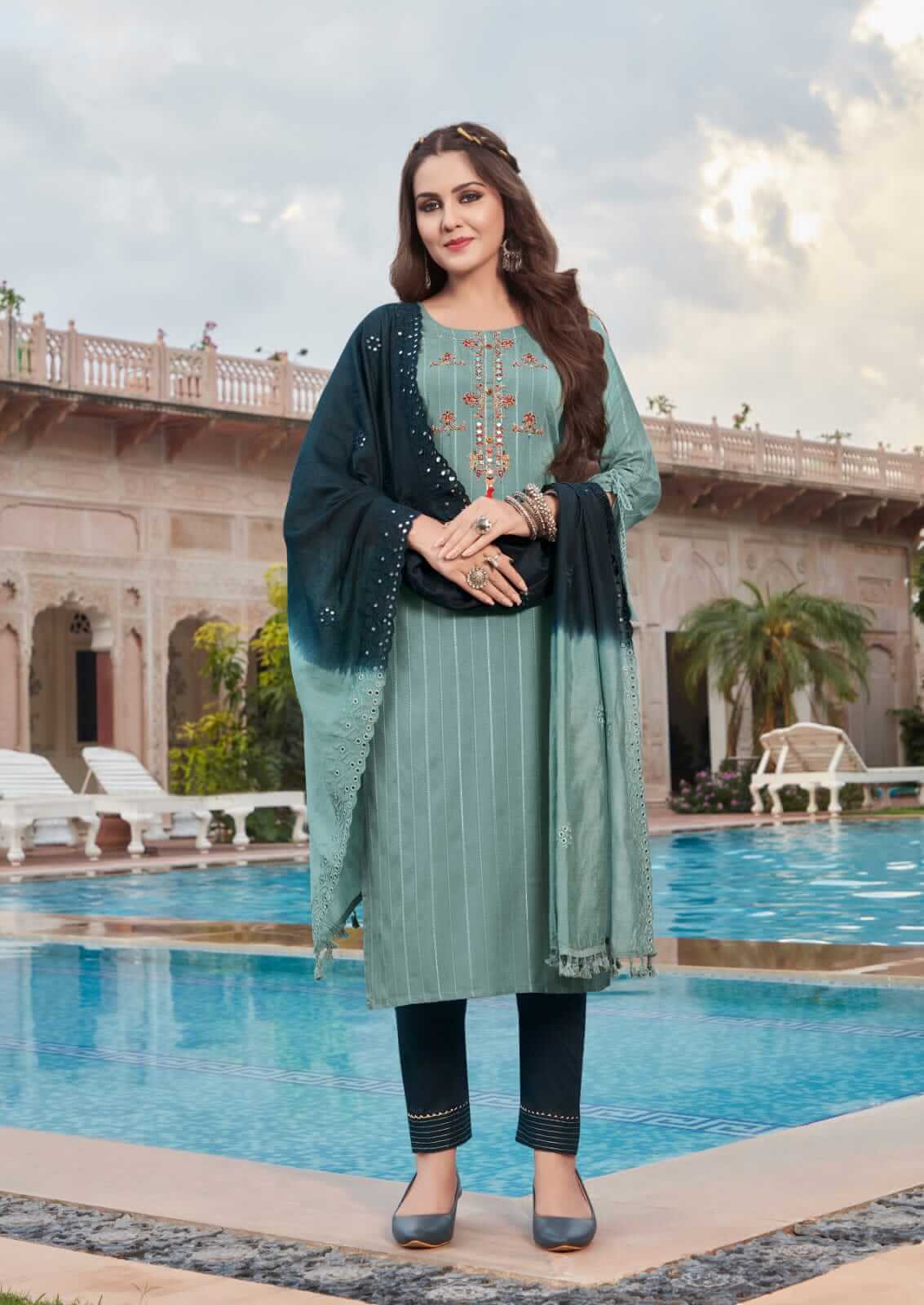 Karissa Kia Embroidery Salwar Kameez Catalog collection 1