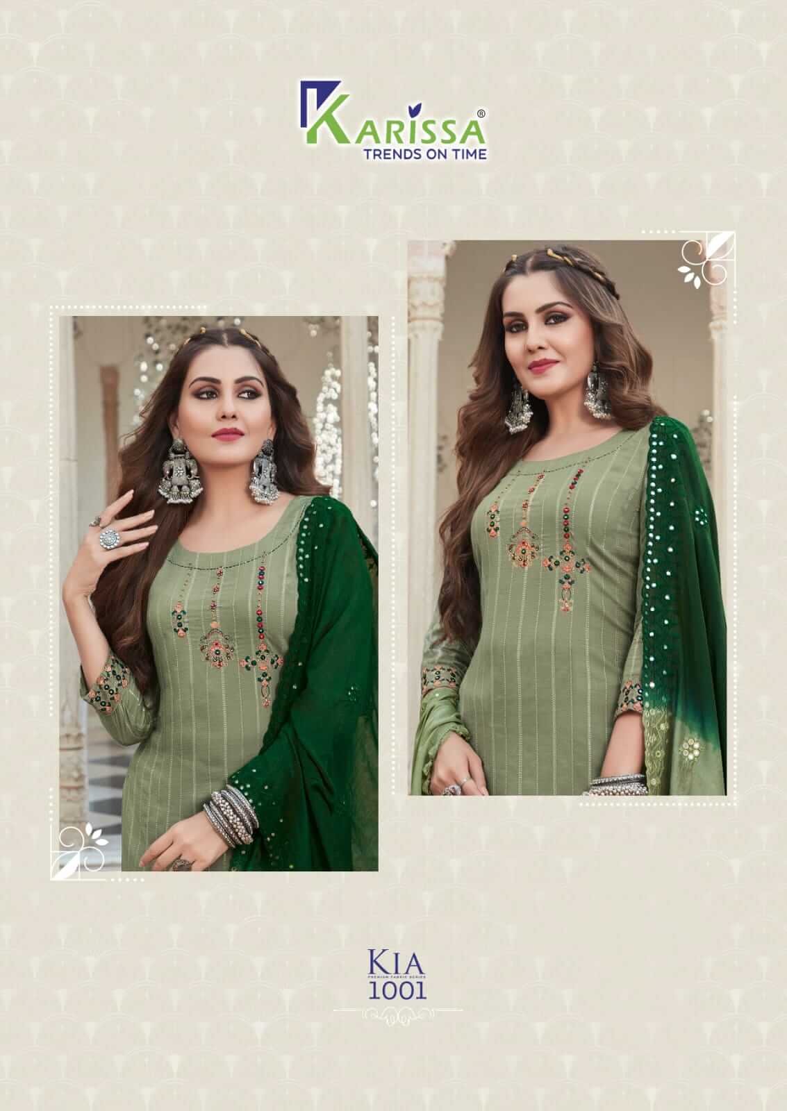 Karissa Kia Embroidery Salwar Kameez Catalog collection 10