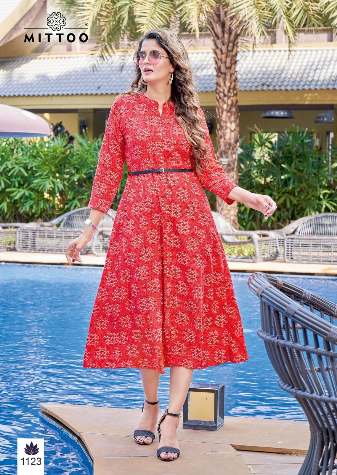 Mittoo Belt vol 10 One Piece Dress Catalog collection 4